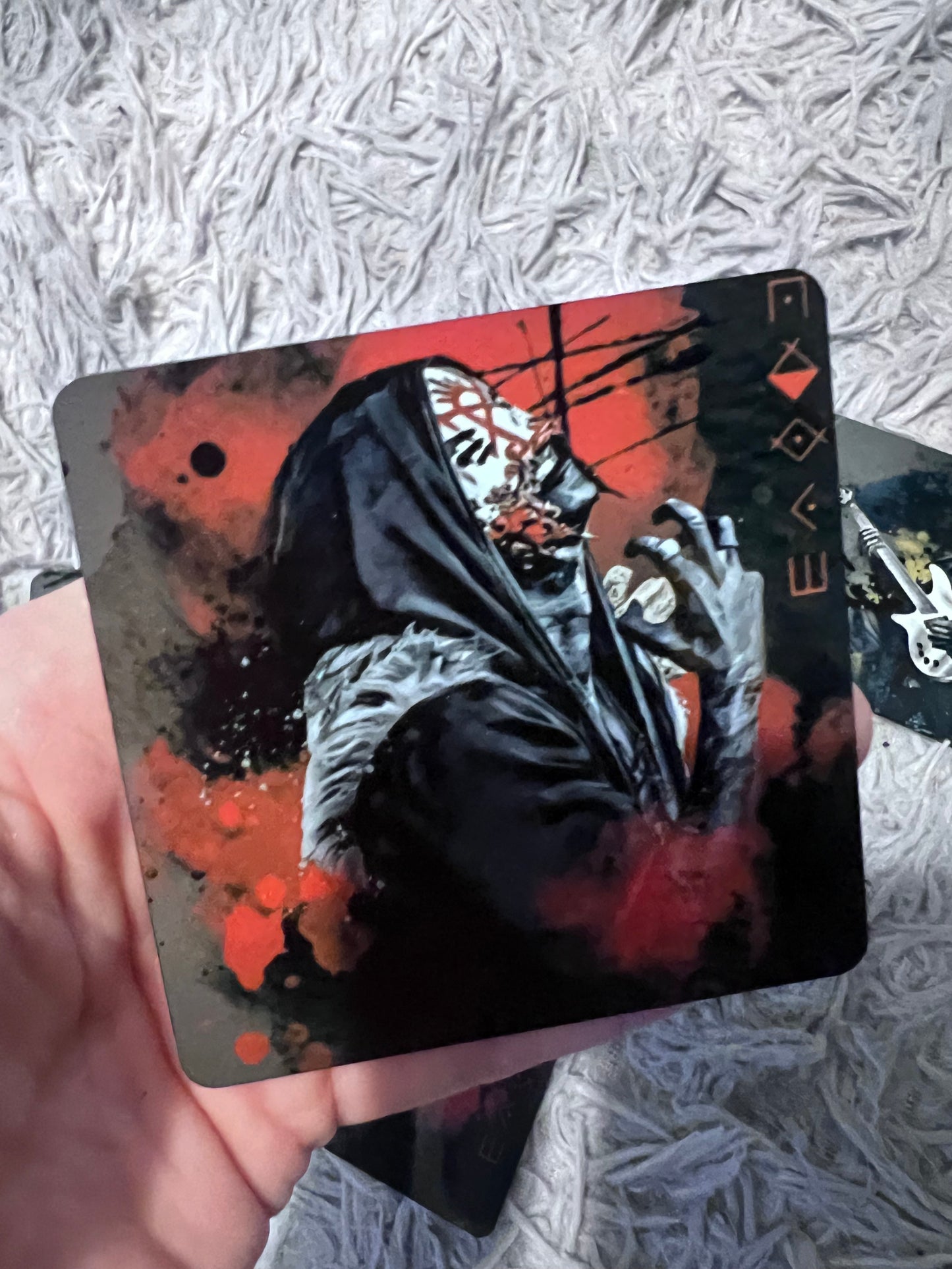 Sleep Token 3x3 Fridge Magnet Set featuring fandom-inspired artwork