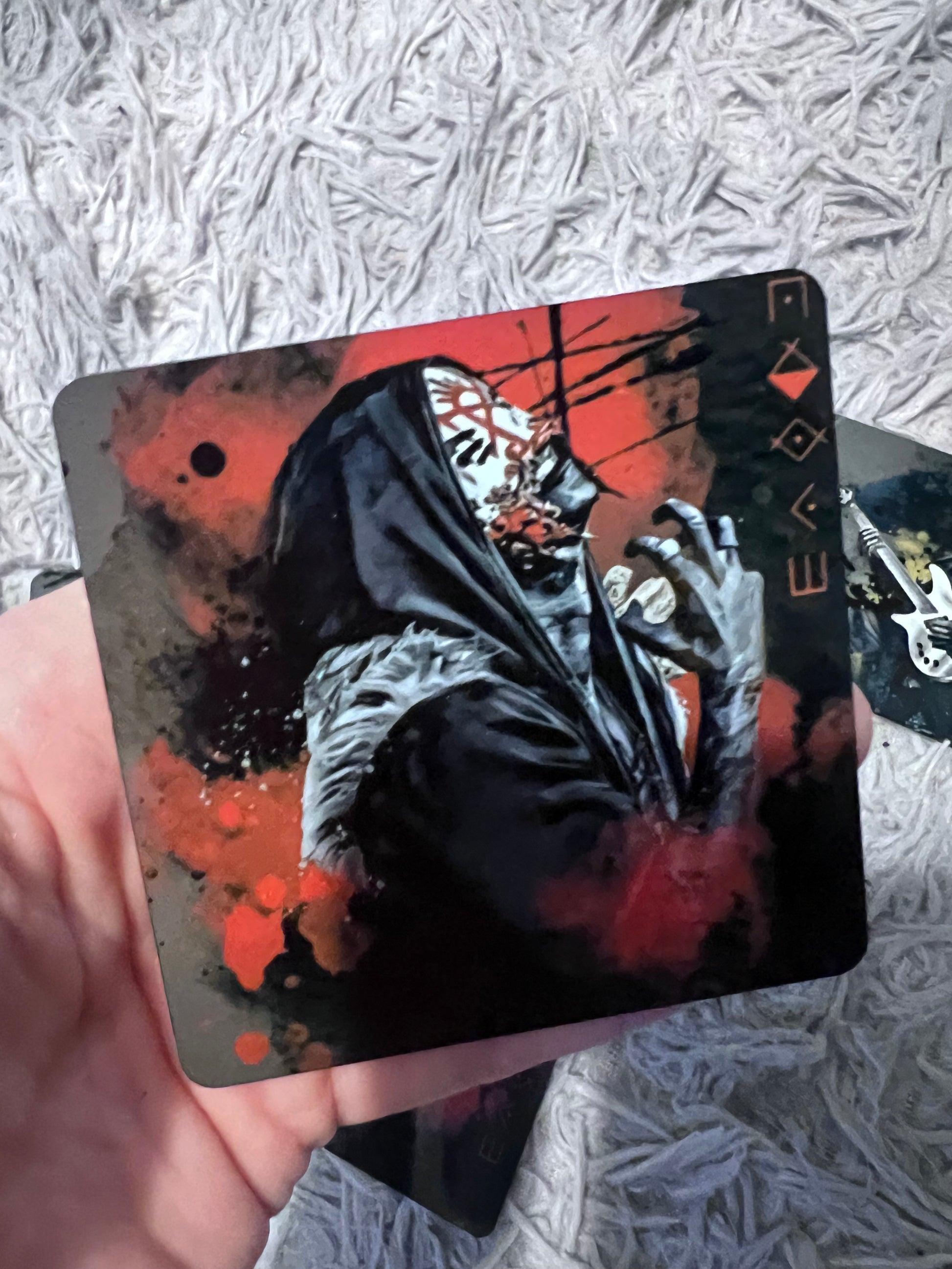 Sleep Token 3x3 Fridge Magnet Set featuring fandom-inspired artwork