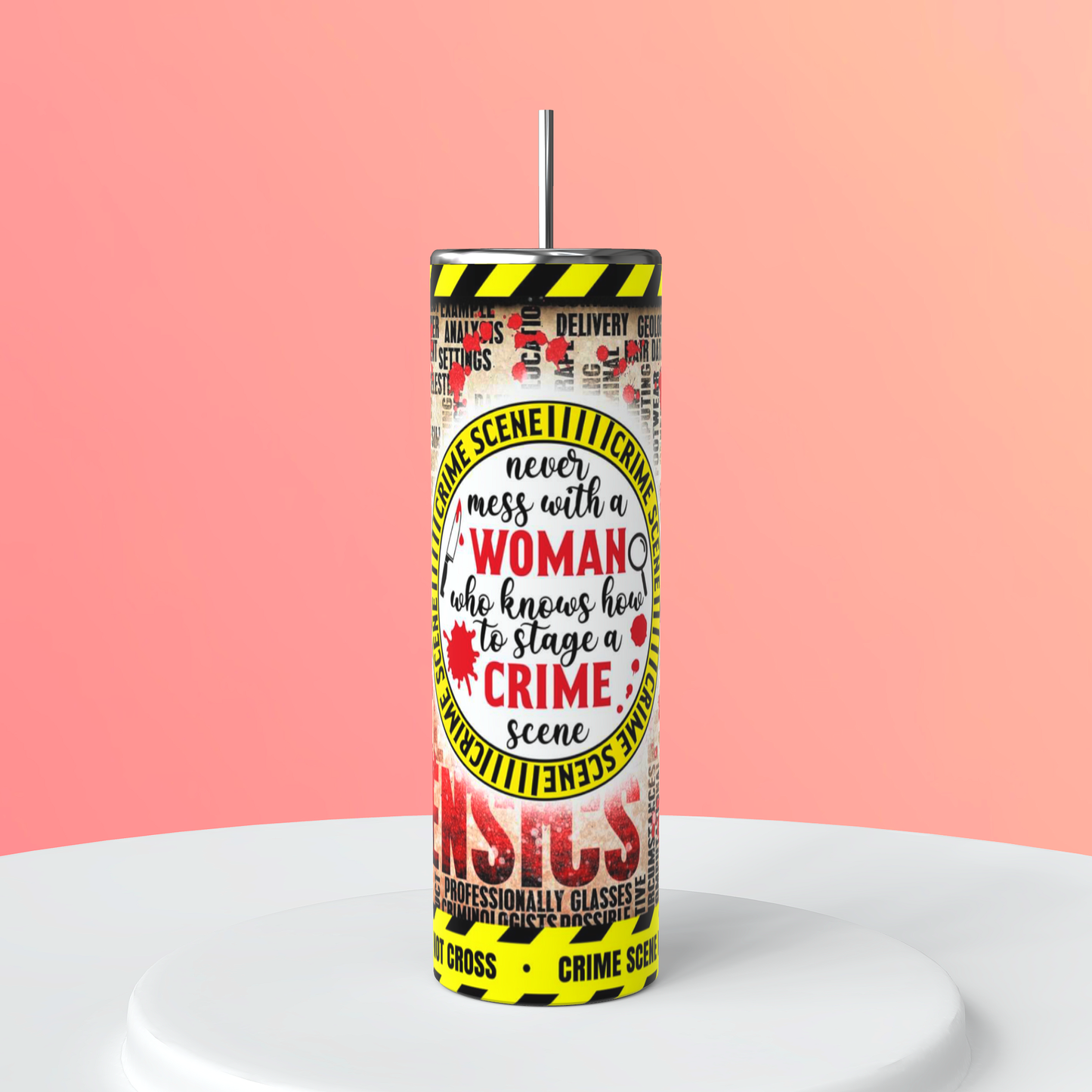 20oz True Crime Tumbler