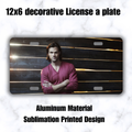 Sam Winchester Decorative License Plate | Supernatural Inspired Jared Padalecki Car Accessory | SPN Fandom Decor