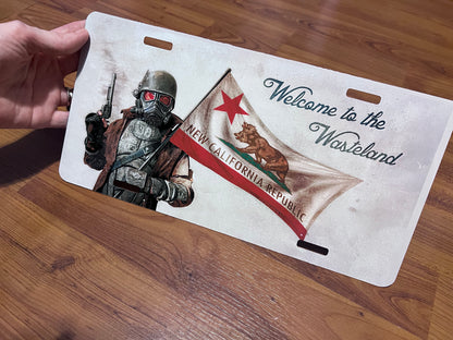 Fallout NCR License Plate Frame | Welcome to the Wasteland
