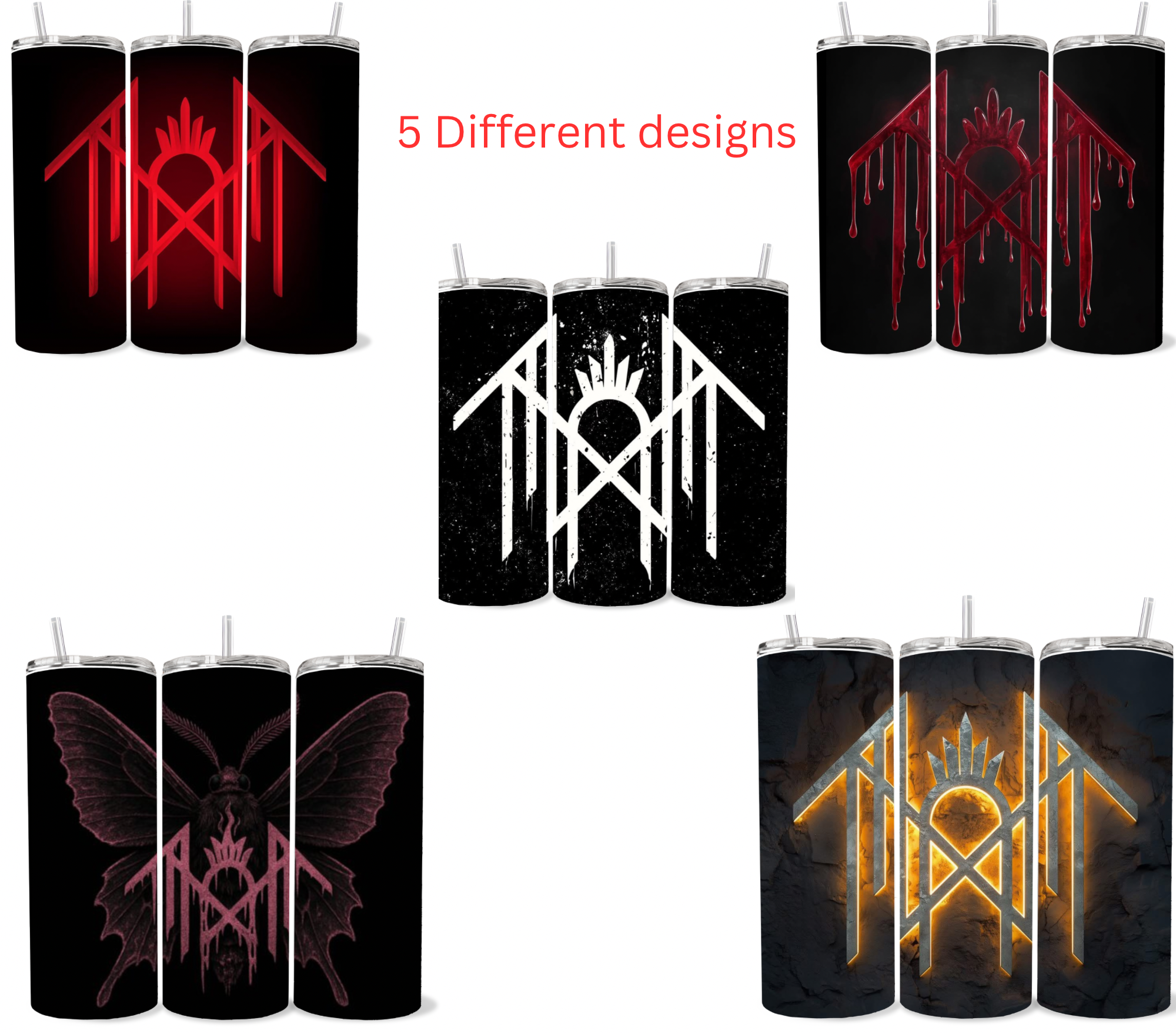 20oz Sleep Token Classic Symbol tumbler