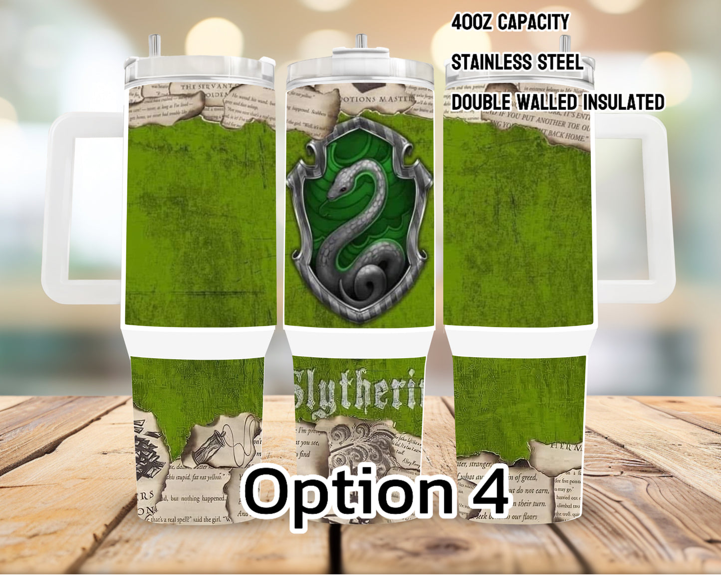 40oz HP house tumblers