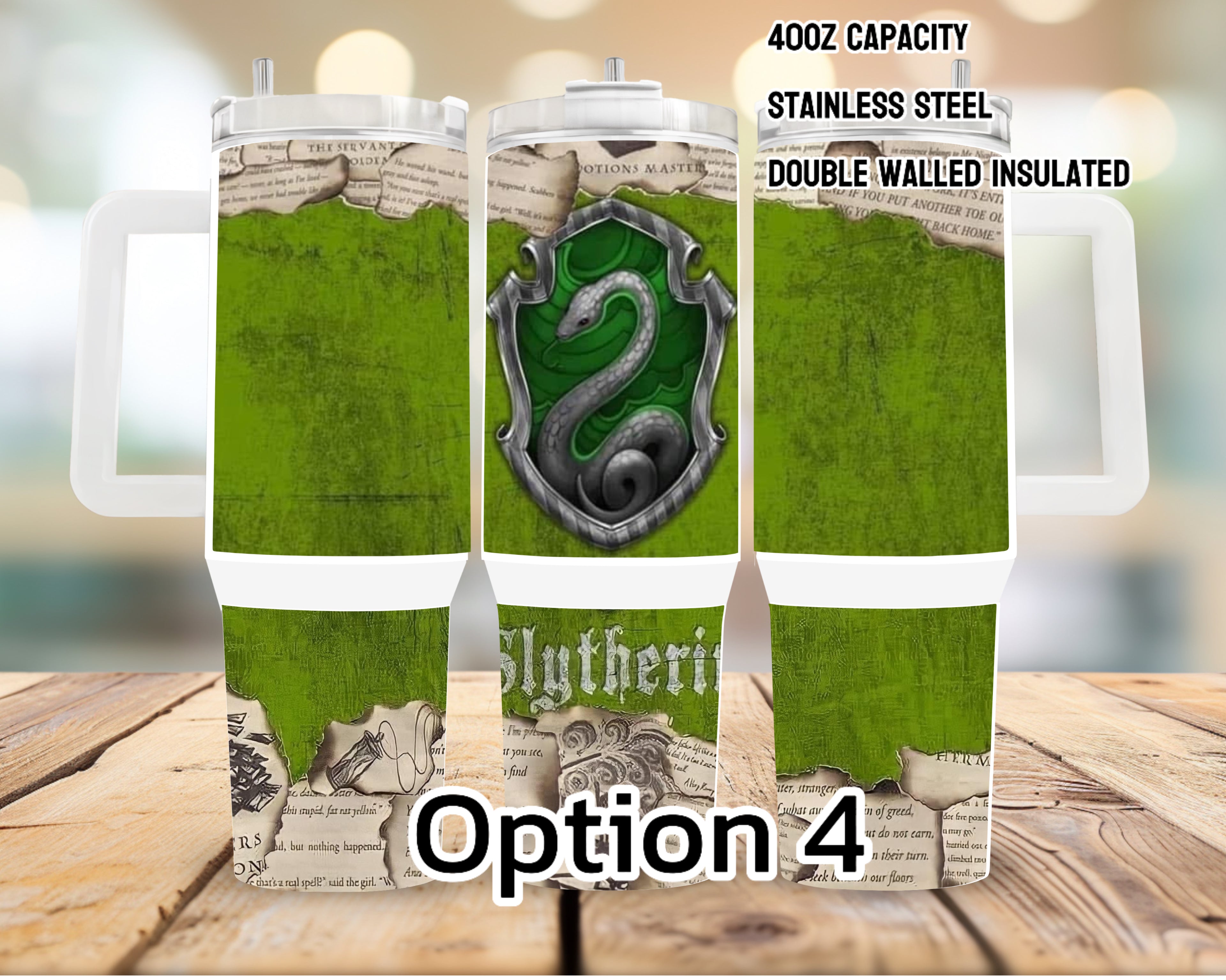 40oz HP house tumblers