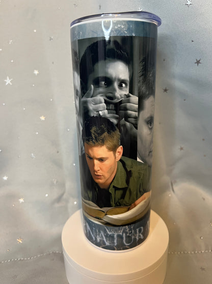 Dean Winchester Supernatural Tumbler featuring dean winchester supernatural inspired artwork