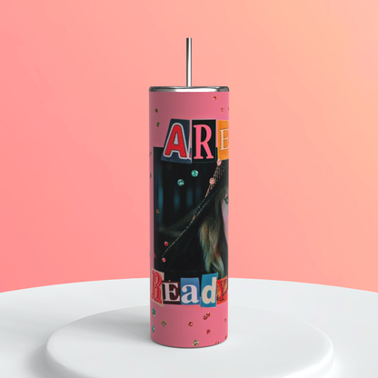 20oz Taylor Swift Tumbler | Are You Ready For It featuring taylor swift swiftie inspired artwork
