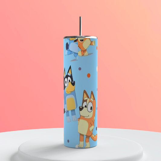Bluey Mama Tumbler | Bluey Inspired featuring the themed design