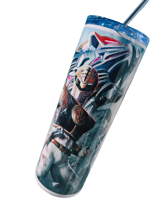     Tommy Oliver Green Ranger White Ranger 20oz tumbler