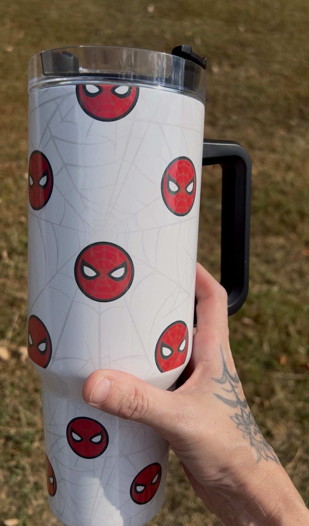 40oz Spider style tumbler cup - stainless steel cup