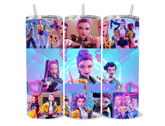 20oz K-Pop Demon hunters tumbler