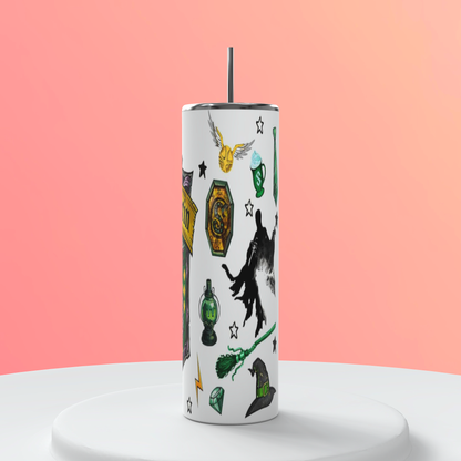 20oz Slytherin Tumbler | Harry Potter featuring slytherin harry potter inspired artwork