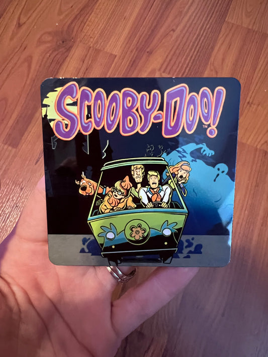 Scooby-Doo Mystery Machine Magnet | Retro Cartoon Fridge Magnet | Halloween Decor | Nostalgic Gift for Scooby Fans