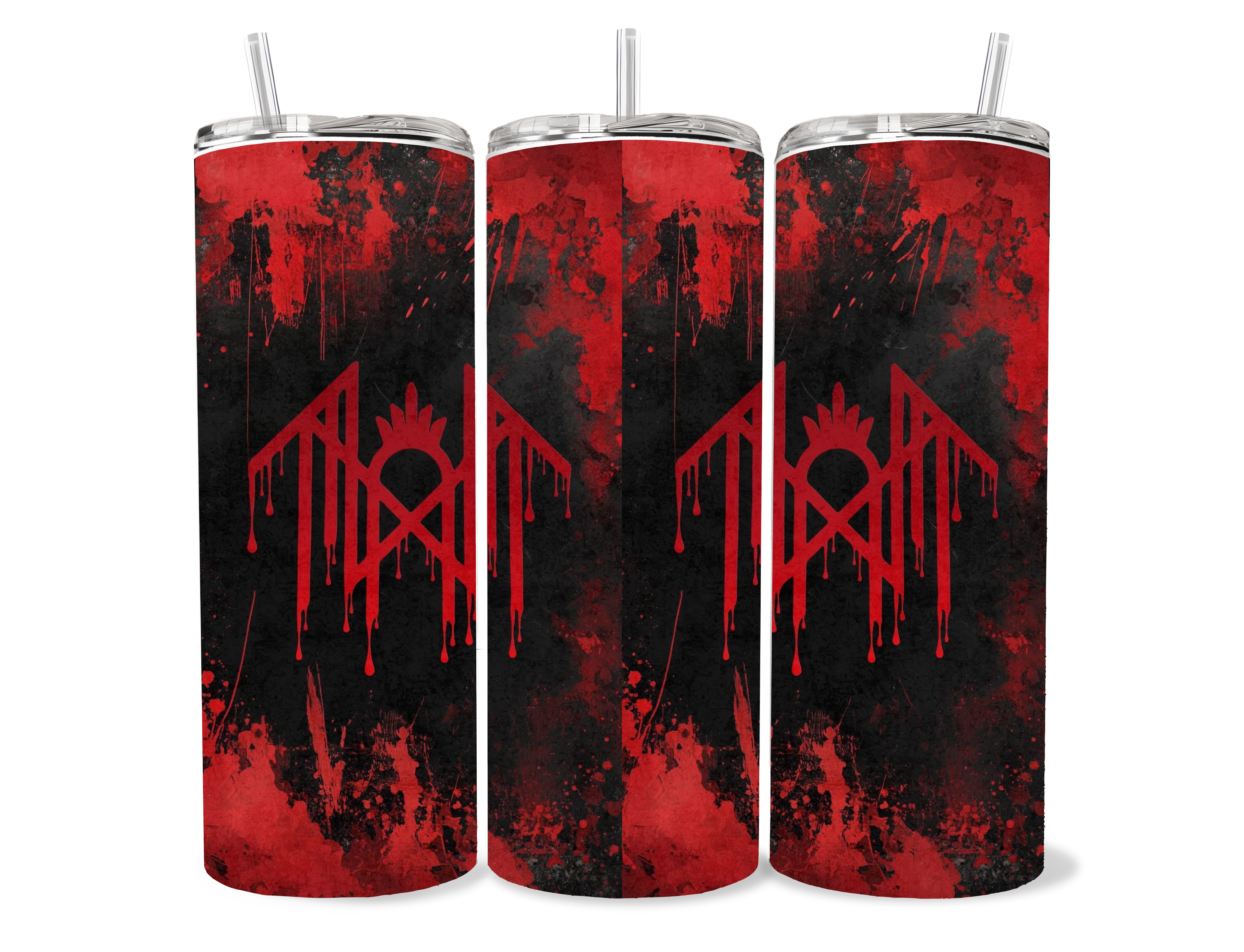 20oz Sleep Token themed tumbler cup - 8 different choices !