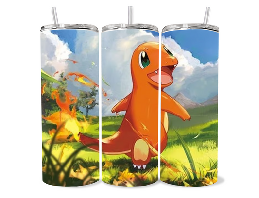 Charmander Pokémon insulated drinkware tumbler