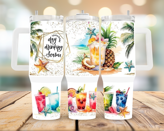“Drinking Season” 40oz Tumbler