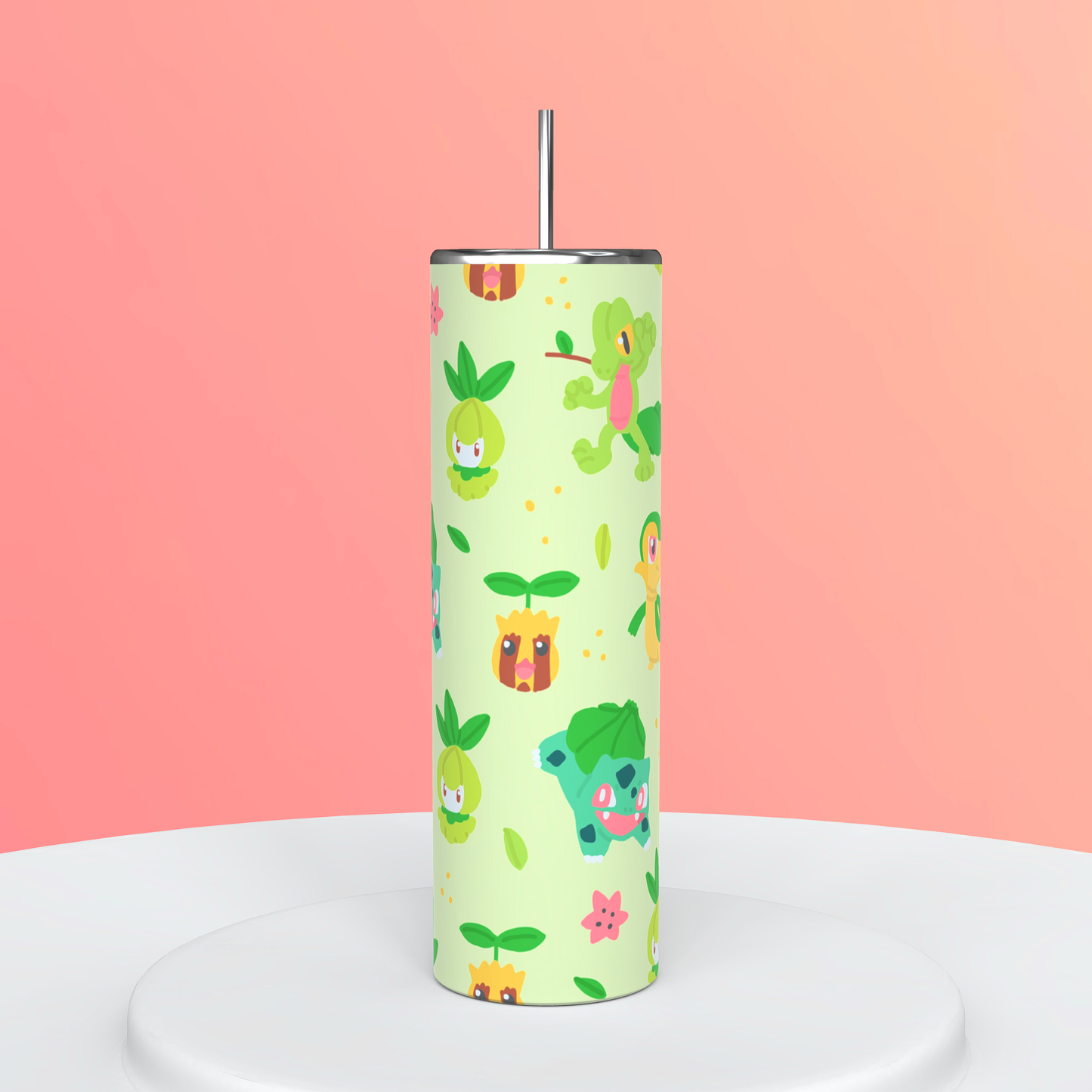 Grass Pokemon Collage Tumbler