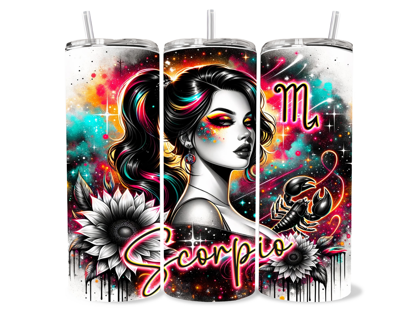 Zodiac Flashy Tumblers