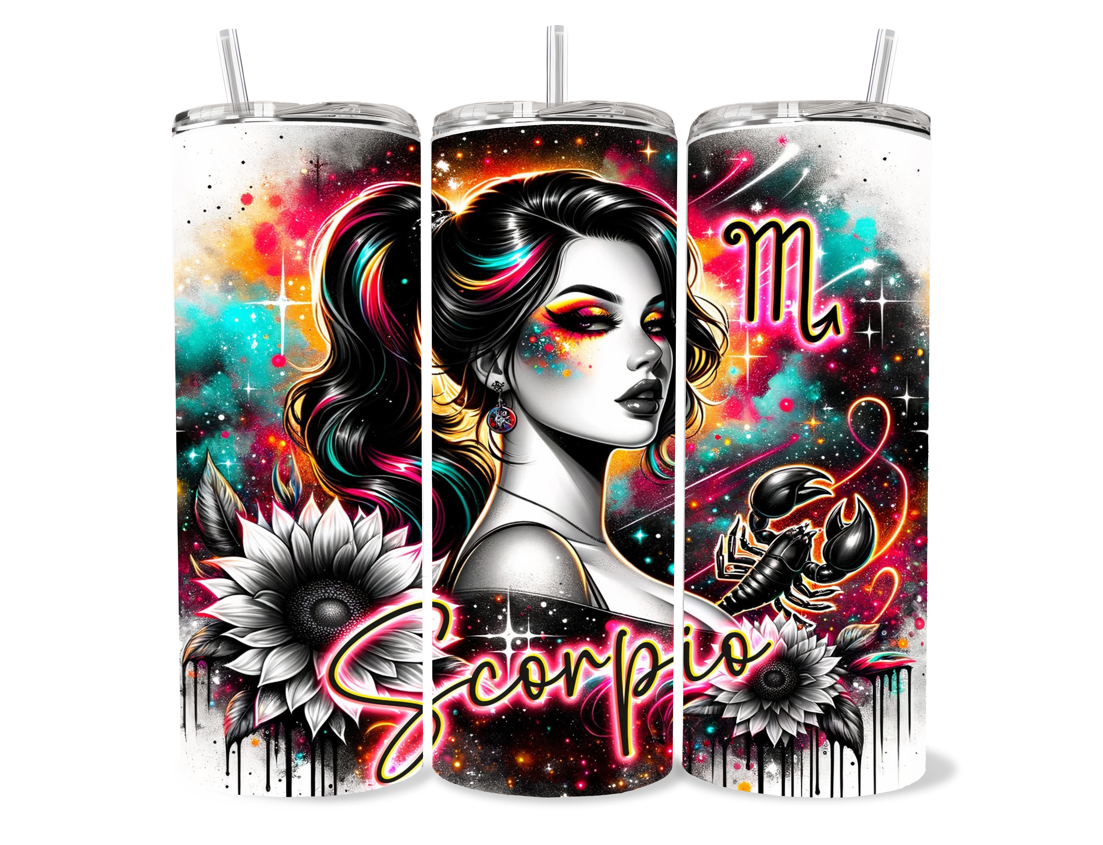 Zodiac Flashy Tumblers
