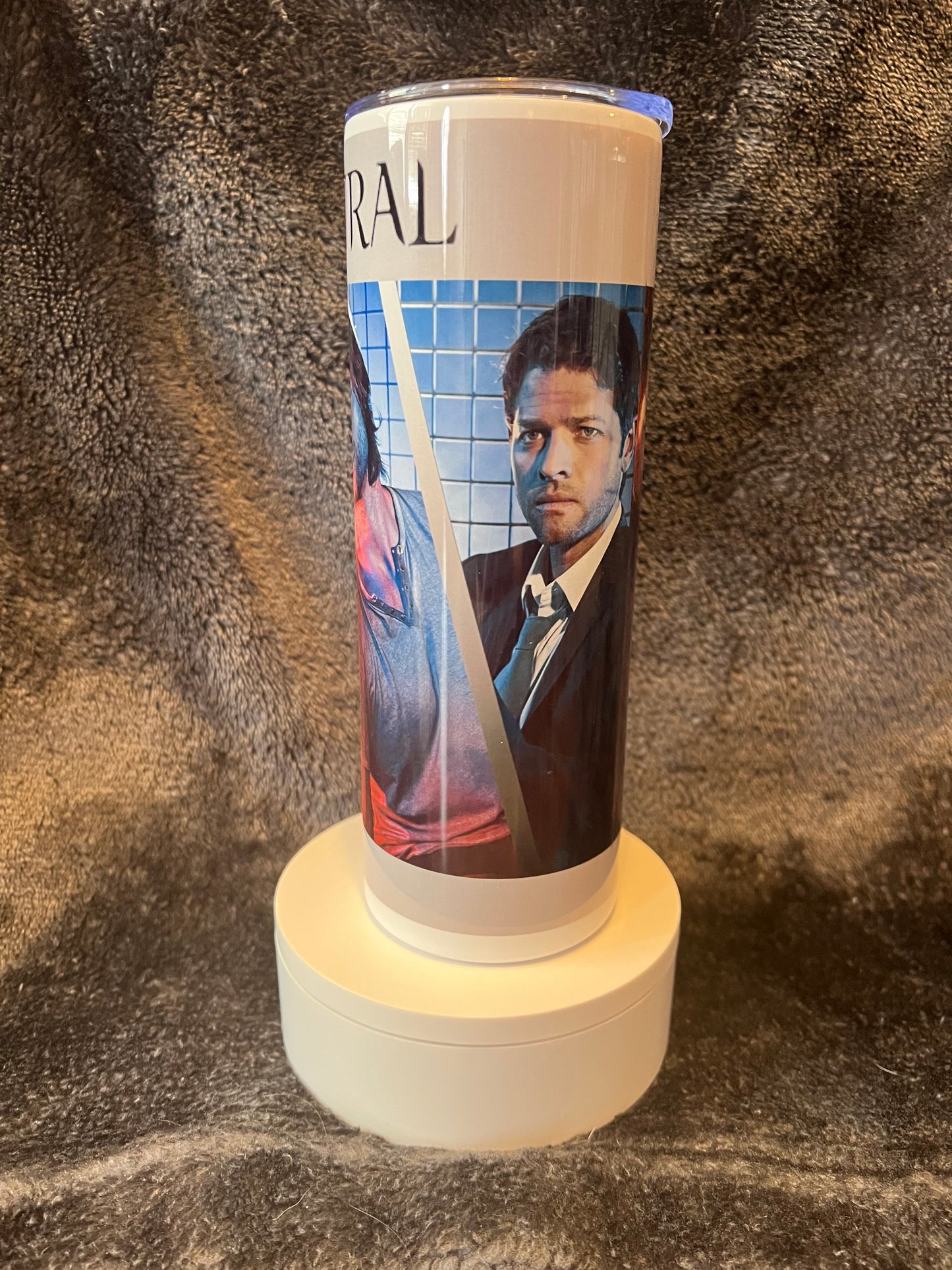 20oz Supernatural Road So Far Tumbler featuring supernatural road so far inspired artwork