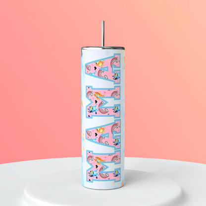 Bluey Mama Tumbler | Bluey Inspired featuring the themed design