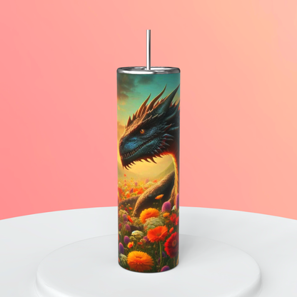 Dragon Tumbler | Fantasy Fandom featuring dragon fantasy inspired artwork