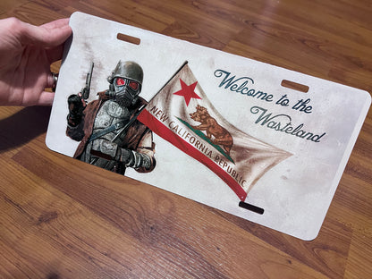 Fallout NCR License Plate Frame | Welcome to the Wasteland