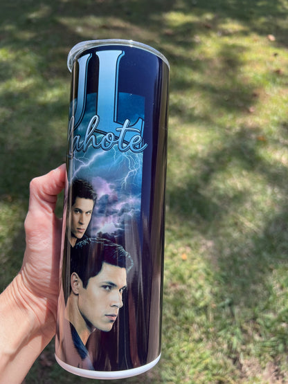Twilight Paul Lahote Tumbler 20oz | Wolf Pack Quileute Saga Stainless Steel Cup