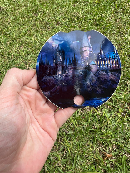 40oz Wizard Castle Tumbler Topper | Harry Potter featuring harry potter wizard castle inspired artwork