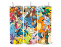 Generation One collage themed Pokémon tumbler