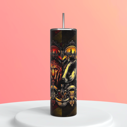 Wizarding World House Tumbler | Harry Potter featuring harry potter hogwarts house inspired artwork