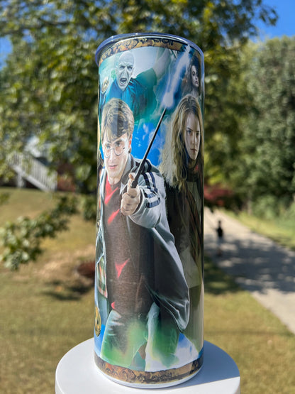 20oz Character Collage Tumbler | Pop Culture featuring pop culture character collage inspired artwork