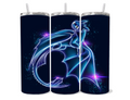 Neon Toothless/ HTTYD tumbler
