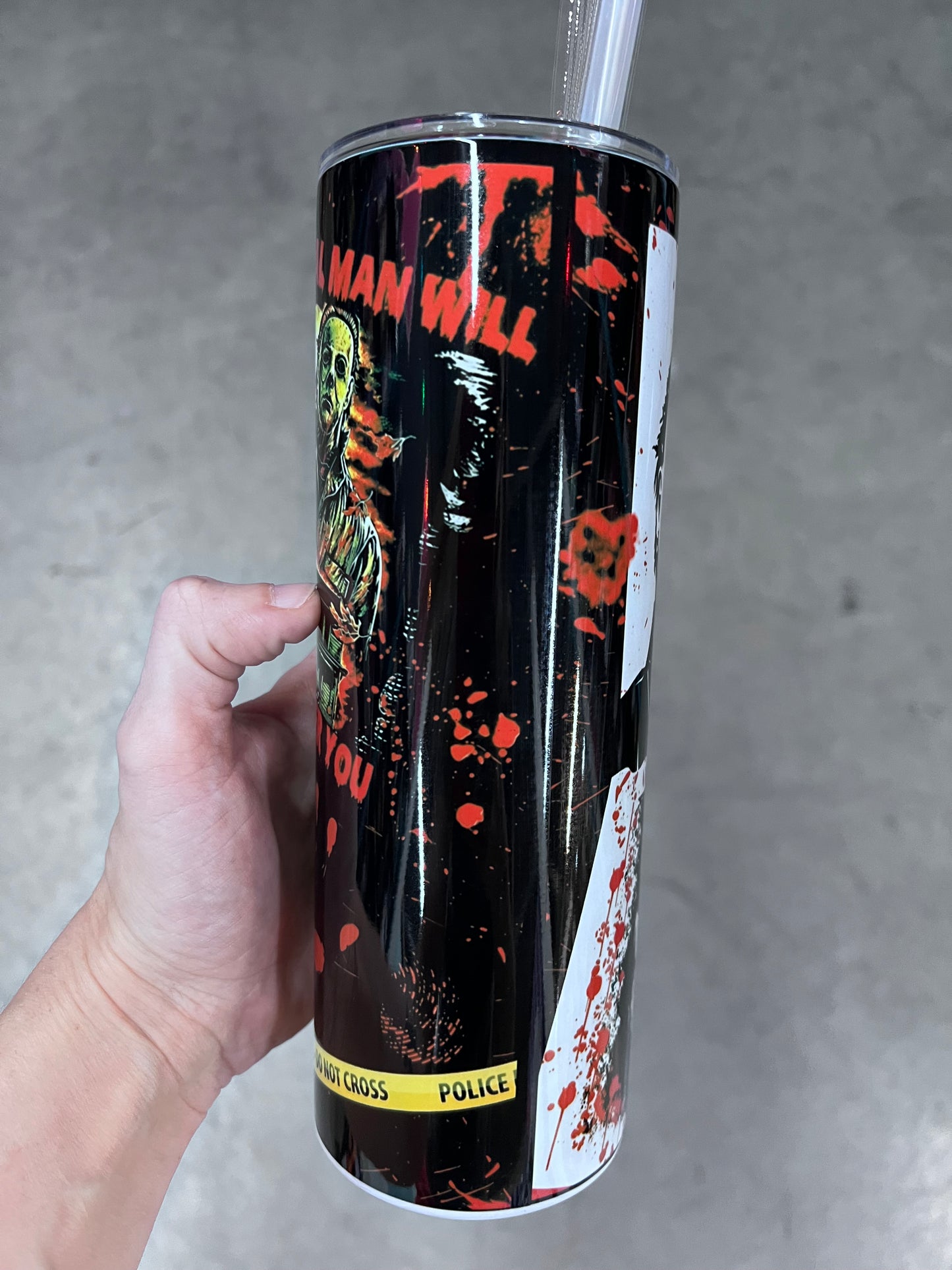 Social Distancing Since 1978 Michael Myers Tumbler | Halloween Horror Tumbler