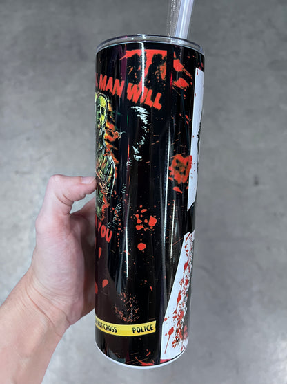 Social Distancing Since 1978 Michael Myers Tumbler | Halloween Horror Tumbler
