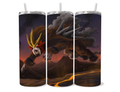 “Entei “ themed stainless steel tumbler cup