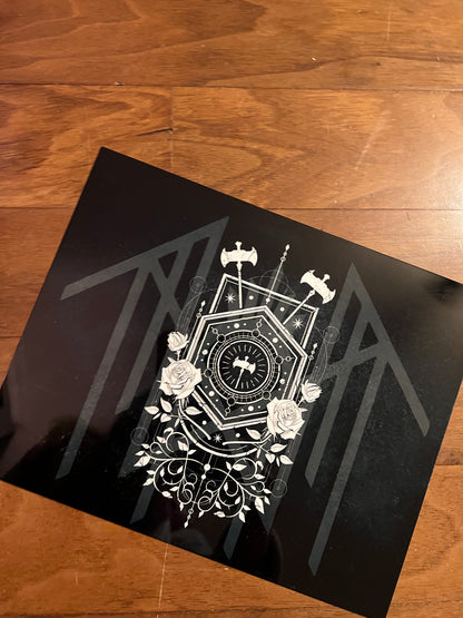 8x10 Sleep Token Sign | Reaper Music Decor featuring sleep token gothic metal inspired artwork