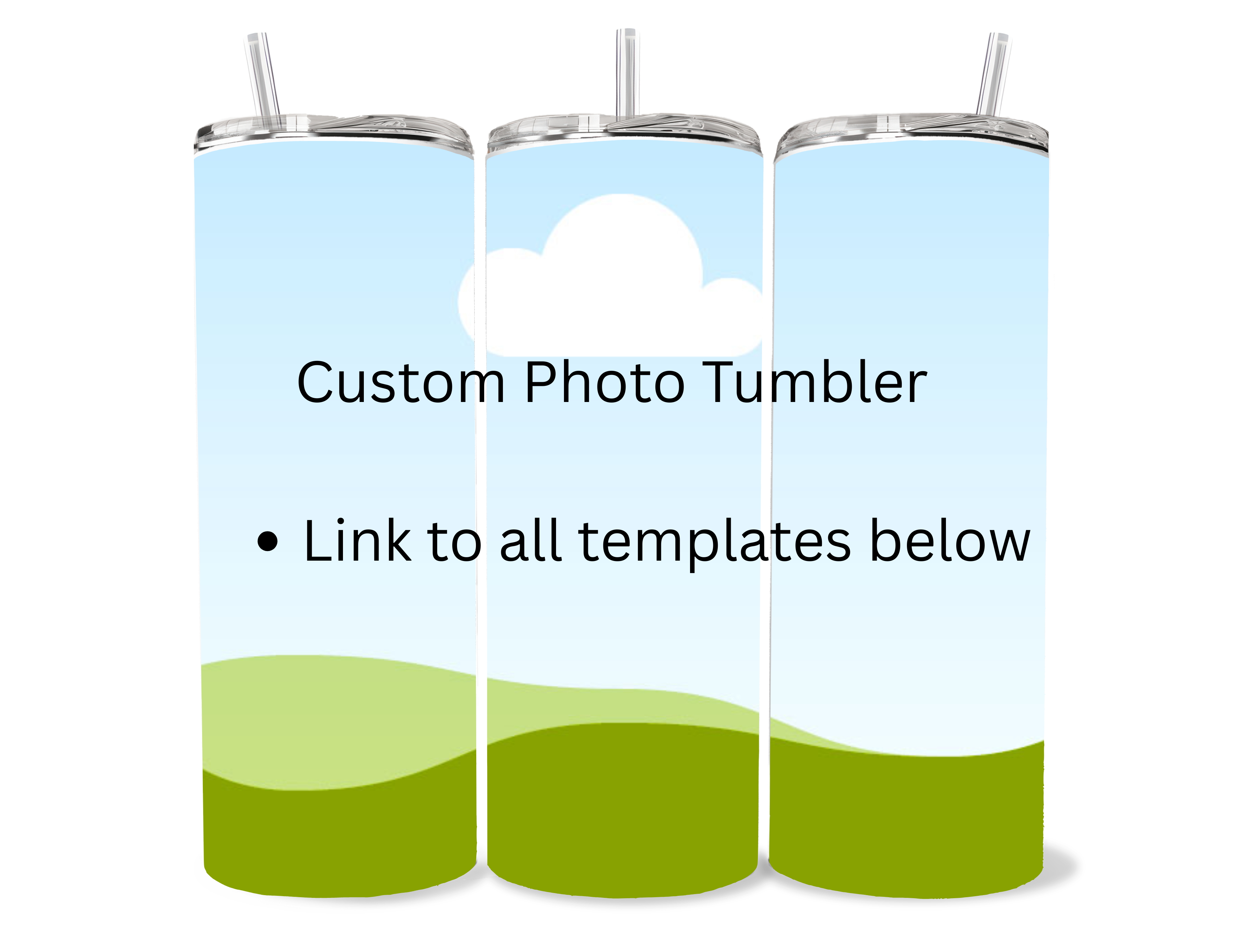 20oz Photo collage tumbler