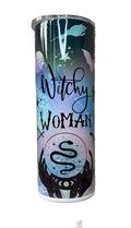     witchy woman tumbler 20oz crystal moon aesthetic cup