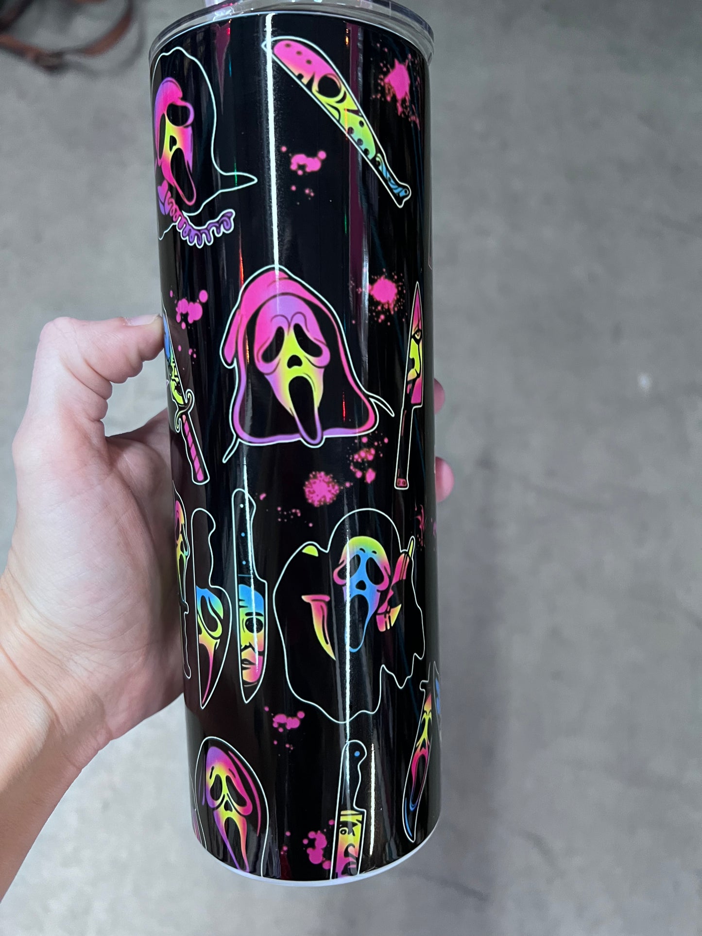 Ghostface Just the Tip 20oz Horror Tumbler