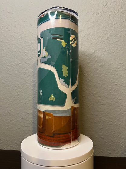 20oz Boba Fett Armor Tumbler | Star Wars featuring boba fett star wars inspired artwork