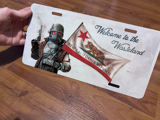 Fallout NCR License Plate Frame | Welcome to the Wasteland