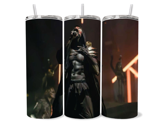 Sleep Token - Vessel Concert Inspired 20oz Skinny Tumbler | Vessel Alternative Music Fan Cup featuring the design artwork