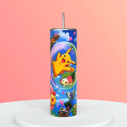 20oz Bubble Pokémon Tumbler featuring pokémon bubble inspired artwork