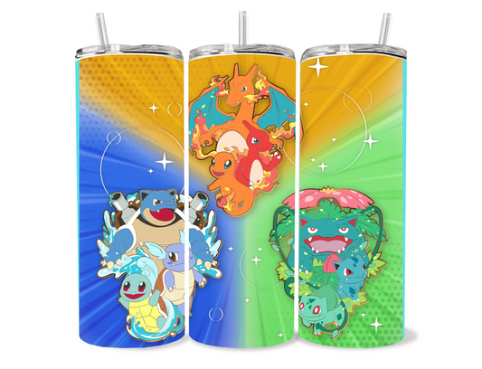 Starter P0kemon tumbler