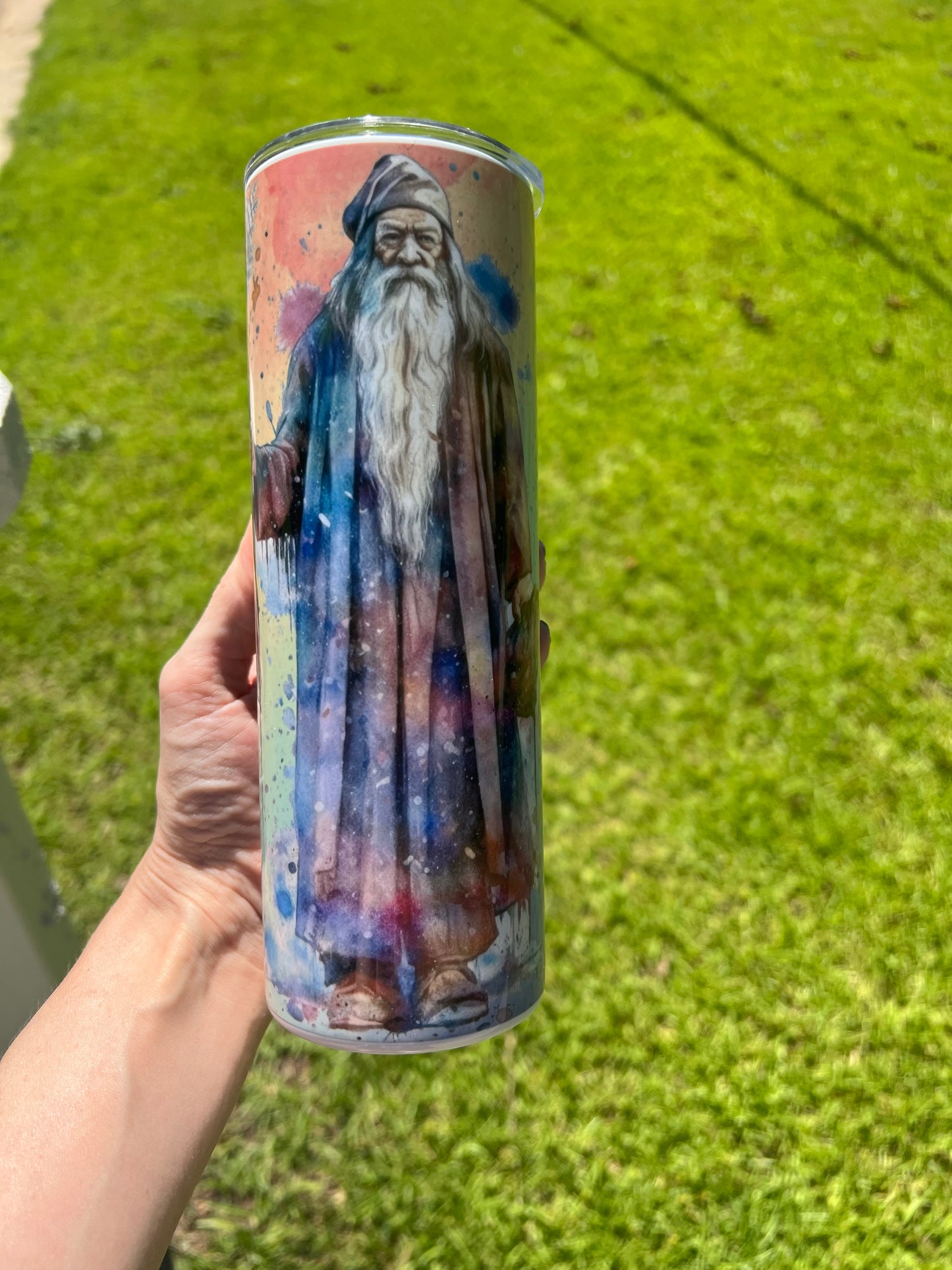 Harry Potter bright colored tumbler