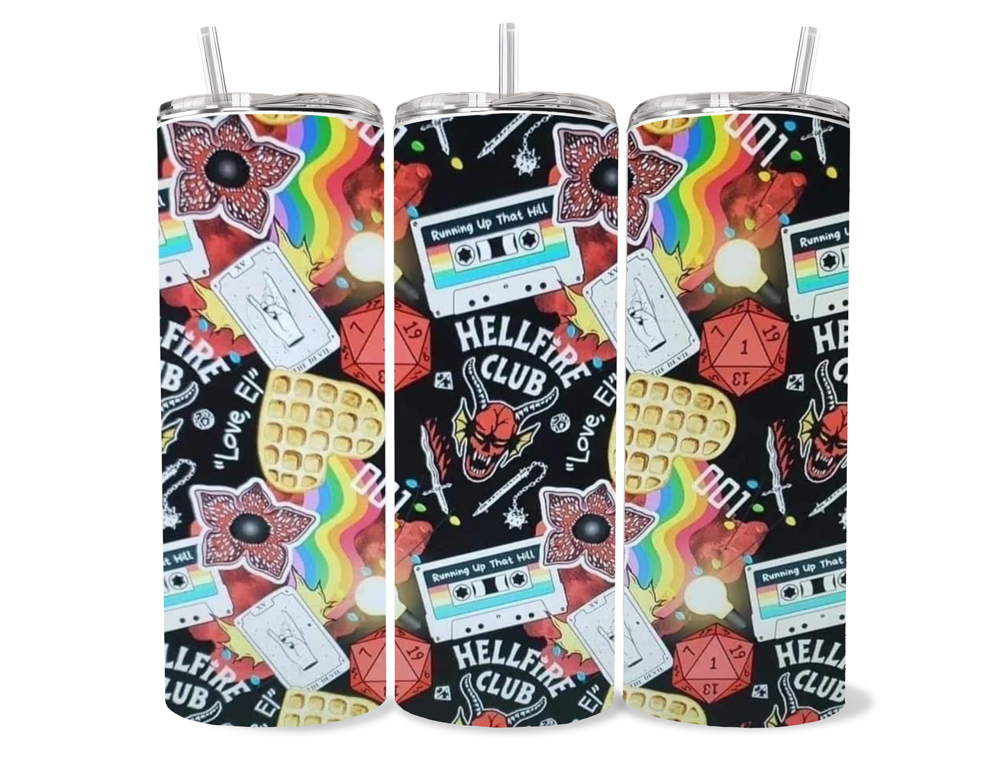 Fun Collage- “Stranger Things” themed tumbler