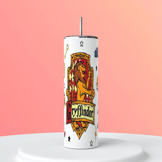 20oz Gryffindor Tumbler | Harry Potter featuring gryffindor harry potter inspired artwork