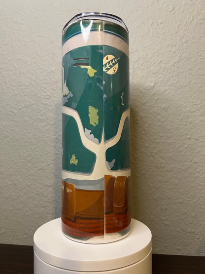 20oz Boba Fett Armor Tumbler | Star Wars featuring boba fett star wars inspired artwork