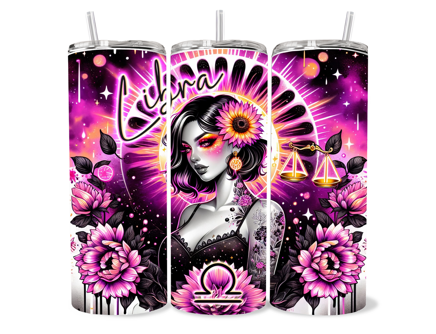 Zodiac Flashy Tumblers