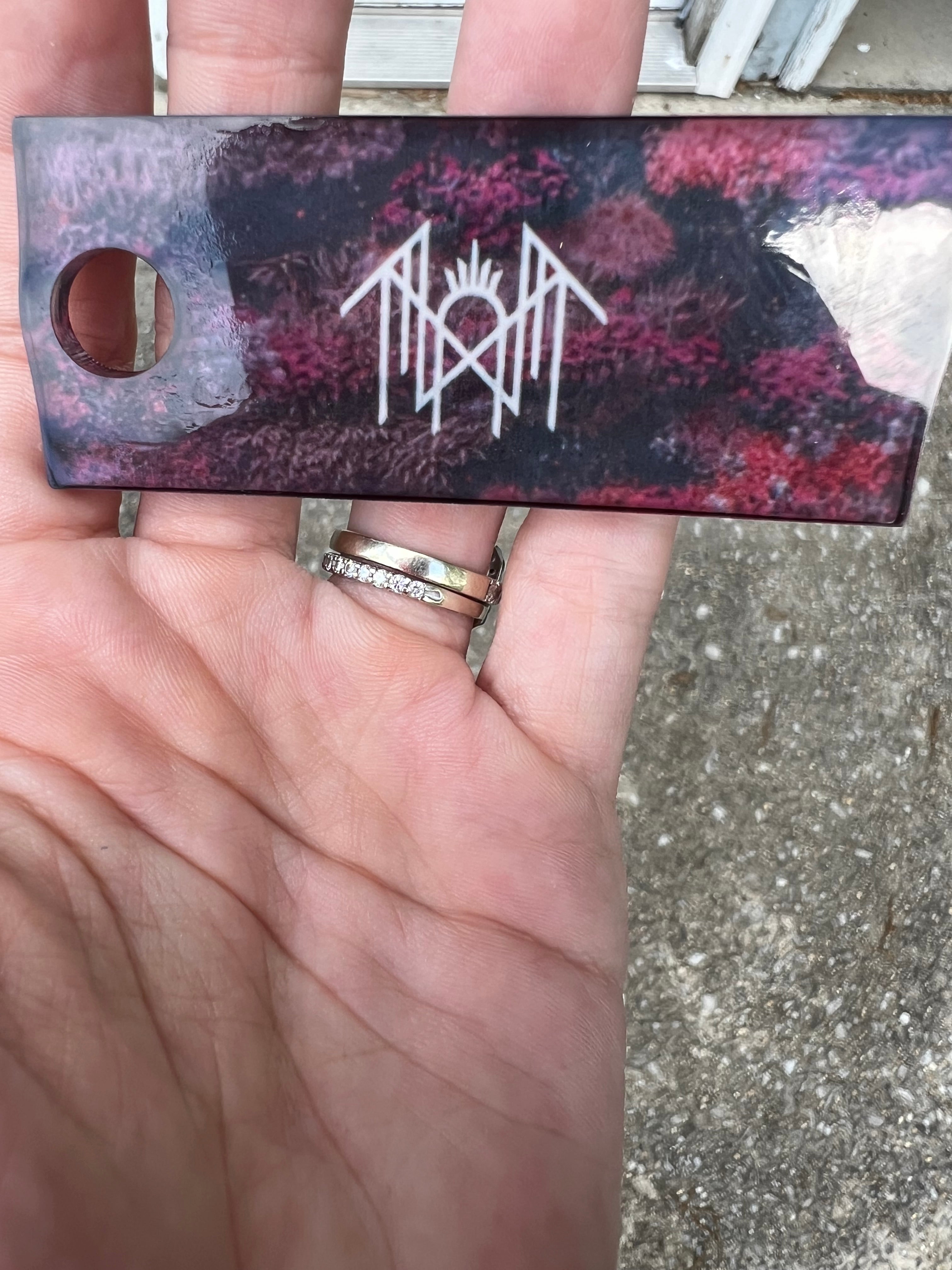 Sleep Token Inspired "Ritual" Tumbler Accessory Set | Topper & Keychain Charm